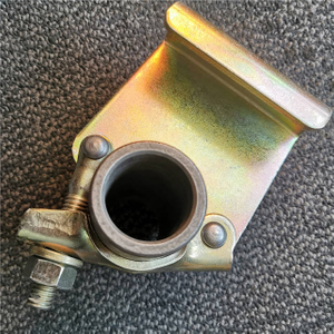  脚手架安装BS1139脚手架夹具压制钢板耦合器