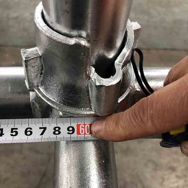 0.6m镀锌水平c脚手架系统