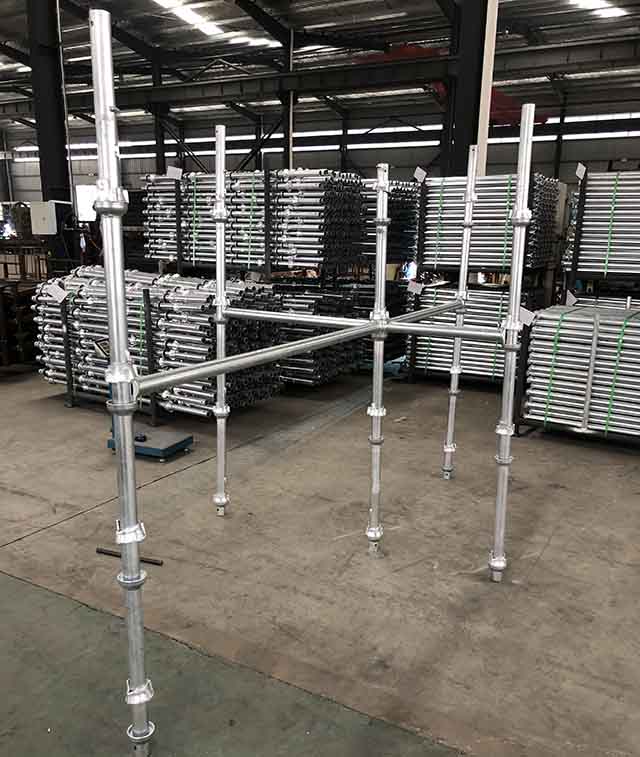 1200mm HDG Cuplock脚手架系统分类帐